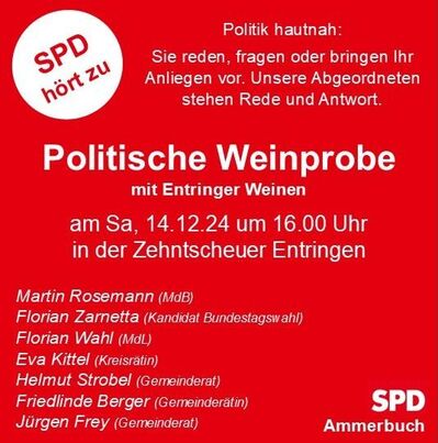 14-12-2024 Politische Weinprobe